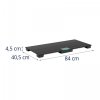 Waga weterynaryjna - 150 kg / 50 g - mata antypoślizgowa - LCD STEINBERG 10030923 SBS-PS-1500