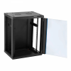 Szafa rack - 19 cali - 15U - zamykana na klucz - do 60 kg - czarna FROMM STARCK 10260261 STAR_DC.19.15.S_02