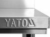STÓŁ PRZYŚCIENNY Z PÓŁKĄ SKŁADANY 1500×600×H850+100 mm YATO YG-09024 YG-09024