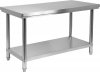 STÓŁ CENTRALNY SKŁADANY Z PÓŁKĄ 1600×600×H850mm YATO YG-09005 YG-09005