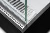 Witryna cukiernicza neutralna Dolce Visione Neutro Premium 900 | wnętrze ze stali nierdzewnej | 900x690x1300 mm