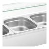 Bemar - 2000 W - 3 GN 1/2 - kranik spustowy - szklana osłona ROYAL CATERING 10012621 RCBM_GN1/2_2