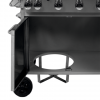 GRILL GAZOWY 4+1 ŻELIWNY RUSZT, 16KW LUND 99655