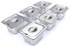 Topielnik do Czekolady - 6 x 1/6 GN 10 cm MAXIMA 09374053 8719632127468