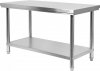 STÓŁ CENTRALNY SKŁADANY Z PÓŁKĄ 1600×600×H850mm YATO YG-09005 YG-09005