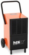 Osuszacz powietrza - budowlany - 55 l / 24 h - 62 m² - 500 m³/h - uchwyt i 2 koła MSW 10062758 MSW-DEH-V1 A55