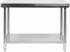 STÓŁ CENTRALNY SKŁADANY Z PÓŁKĄ 1000×600×H850mm YATO YG-09001 YG-09001
