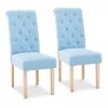 Krzesło tapicerowane - niebieskie - 2 szt. Fromm & Starck 10260168 STAR_CON_60