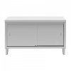 Stół roboczy z szafką - 150 x 60 cm ROYAL CATERING 10011681 RCSSCB-150X60-E