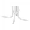 Stolik barowy - biały - składany - Ø80 cm - 110 cm ROYAL CATERING 10011471 RC-BIS80FW