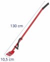 Obracak do kłód - 130 cm - stal / tworzywo sztuczne Hillvert 10090675  HI-LJE-114