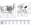 Krajalnica grawitacyjna do wędlin i serów | półautomatyczna | z wbudowaną wagą | nóż ? 370mm | 0,38 kW | GB7