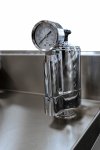 Kocioł warzelny gazowy z grzaniem pośrednim | opcja mieszadła | 19 kW | 150 l | 900x900x900 mm | RQLR-152G