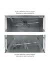 Zmywarka do szkła 40x40 - sterowanie elektromechaniczne HENDI 230299 230299