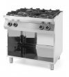 Kuchnia gazowa 4-palnikowa Kitchen Line na podstawie otwartej  HENDI 227589 227589