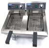 Frytkownica 2 x 10L - z Kranem Profesjonalna MAXIMA 09365229 5905317013284