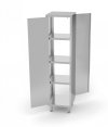 Szafa przelotowa z drzwiami na zawiasach 400 x 600 x 1800 mm POLGAST 312046-W 312046-W