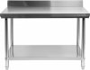 STÓŁ PRZYŚCIENNY Z PÓŁKĄ  SKŁADANY 1000×600×H850+100 mm YATO YG-09021 YG-09021