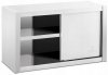 Szafka ścienna - stal nierdzewna - 100 x 45 x 60 cm ROYAL CATERING 10011663 RCSSWC-100X45-S