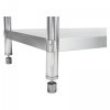 Stół roboczy - 120 x 60 cm - stal nierdzewna ROYAL CATERING 10010495 RCAT-120/60