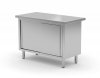 Stół centralny przelotowy z drzwiami suwanymi 1400 x 700 x 850 mm POLGAST 127147P 127147P