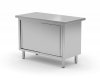 Stół centralny przelotowy z drzwiami suwanymi 1400 x 600 x 850 mm POLGAST 127146P 127146P