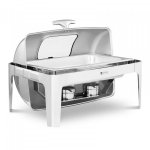 Podgrzewacz na pastę - GN 1/1 - Royal Catering - 8,5 l - 2 pojemniki - okienko ROYAL CATERING 10012399 RCCD-RT5_9L