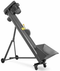 Podajnik ślimakowy - 1,4 m - 1000 kg/h - 1400 obr./min - stal węglowa Wiesenfield 10280609 WIE-SC-100 