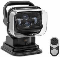Szperacz LED - 9-32 V - 60 W - obrót o 360° - pochylenie o 120° - z pilotem - IP65 MSW MSW-SLIGHT-130 10062323 