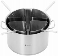 Garnek do makaronu - 4 wkłady 31l ROYAL CATERING RCPP-400-3 10013237 4062859246394 