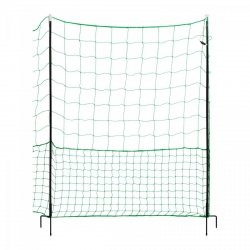 Ogrodzenie dla kur - wysokość 125 cm - długość 15 m - elektryzujące WIESENFIELD 10280303 WIE-CNE-150