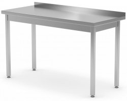 Stół przyścienny Budget Line bez półki 1000x600x(H)850 mm HENDI 817209