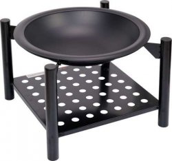 PALENISKO STALOWE 50CM Z RUSZTEM I DREWUTNIĄ LUND 99713 99713