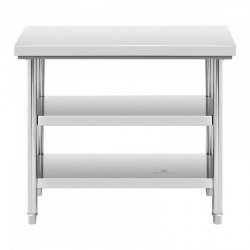 Stół roboczy - 3 poziomy - 100 x 60 cm ROYAL CATERING 10011657 RCWT-100X60-3L-E