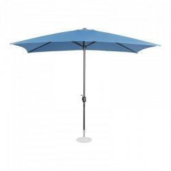 Parasol ogrodowy stojący - 200 x 300 cm - niebieski UNIPRODO 10250117 UNI_UMBRELLA_SQ2030BL