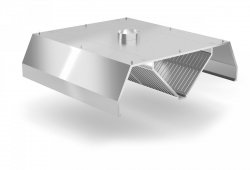 Okap centralny trapezowy POL-760 POLGAST POL-760 5000x2000