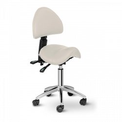 KRZESŁO SIODŁOWE Z OPARCIEM PHYSA 10040181 Berlin Beige