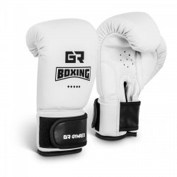 Rękawice bokserskie dla dzieci - białe - 4 oz GYMREX 10230059 10230059