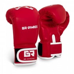 Rękawice bokserskie dla dzieci - czerwone - 4 oz GYMREX 10230058 GR-BG 4B