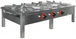 Taboret gazowy 3-palnikowy TG 324.I      EGAZ TG-324.I TG 324 I