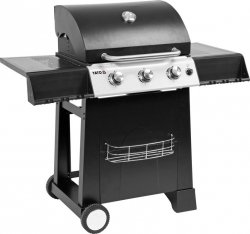 OUTLET : GRILL GAZOWY 3 PALNIKI LED 9KW YATO YG-20001 K280420254