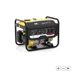 Agregat prądotwórczy - 2200 W - 230 V AC - rozruch ręczny MSW 10061611 MSW-PG2200