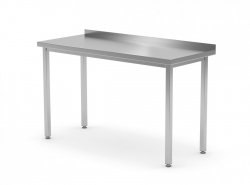Stół przyścienny bez półki 1200 x 700 x 850 mm POLGAST 101127 101127