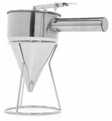 Dozownik do ciasta ze Stali Nierdzewnej - 1.3L plus Pokrętło dozowania Maxima 09374160 8719632127789