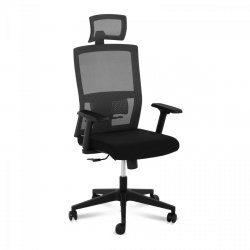 Fotel biurowy - siatkowy - podparcie lędźwi - zagłówek - 150 kg FROMM&STARCK 10260155 STAR_SEAT_25