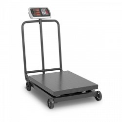 Waga platformowa - 600 kg / 100 g - kółka - LED STEINBERG 10030529 SBS-PF-600/100W