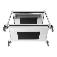 Wózek kelnerski - 2 półki - głęboki ROYAL CATERING 10010080 RCGW 2