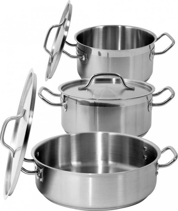 GARNEK NISKI Z POKRYWKĄ SS  24x11CM YATO YG-00041 YG-00041