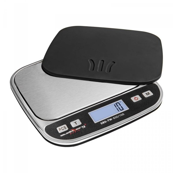 Waga stołowa Steinberg Basic SBS-TW-500/10G 0,5kg podziałka 0,01g STEINBERG 10030145 SBS-TW-500/10G