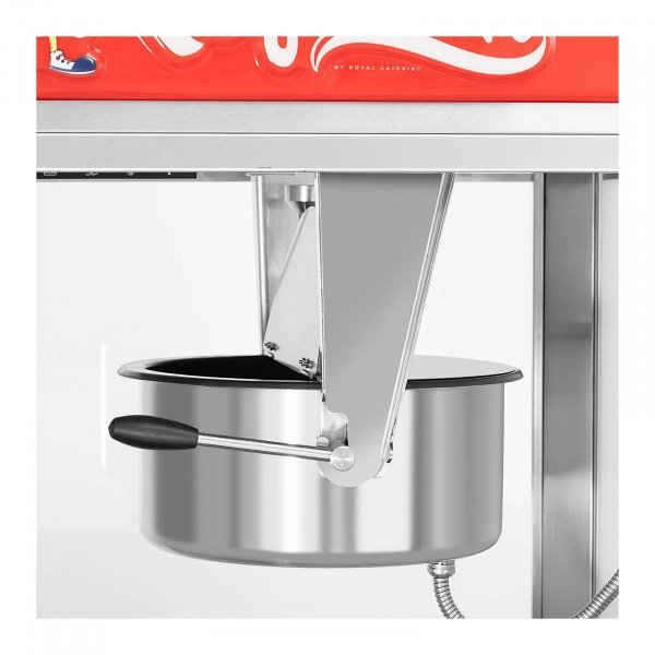 Maszyna do popcornu - z szafką dolną i kółkami - Royal Catering - duża ROYAL CATERING 10012050 RCPS-32BE